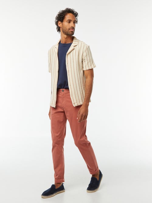Pantaloni chino slim - Kiabi