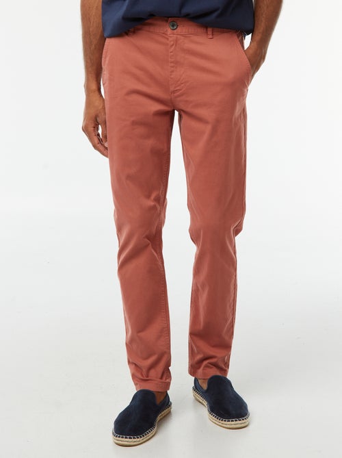 Pantaloni chino slim - Kiabi