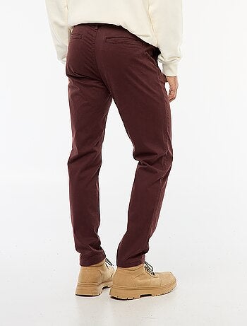 Pantaloni chino slim
