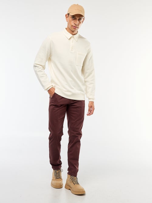 Pantaloni chino slim - Kiabi