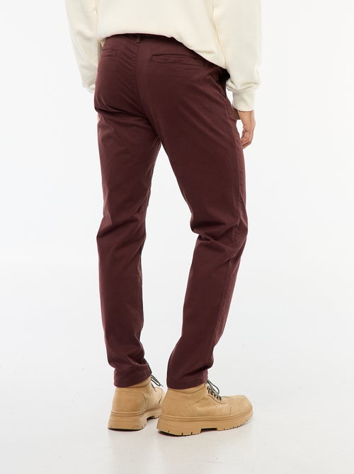 Pantaloni chino slim - Kiabi