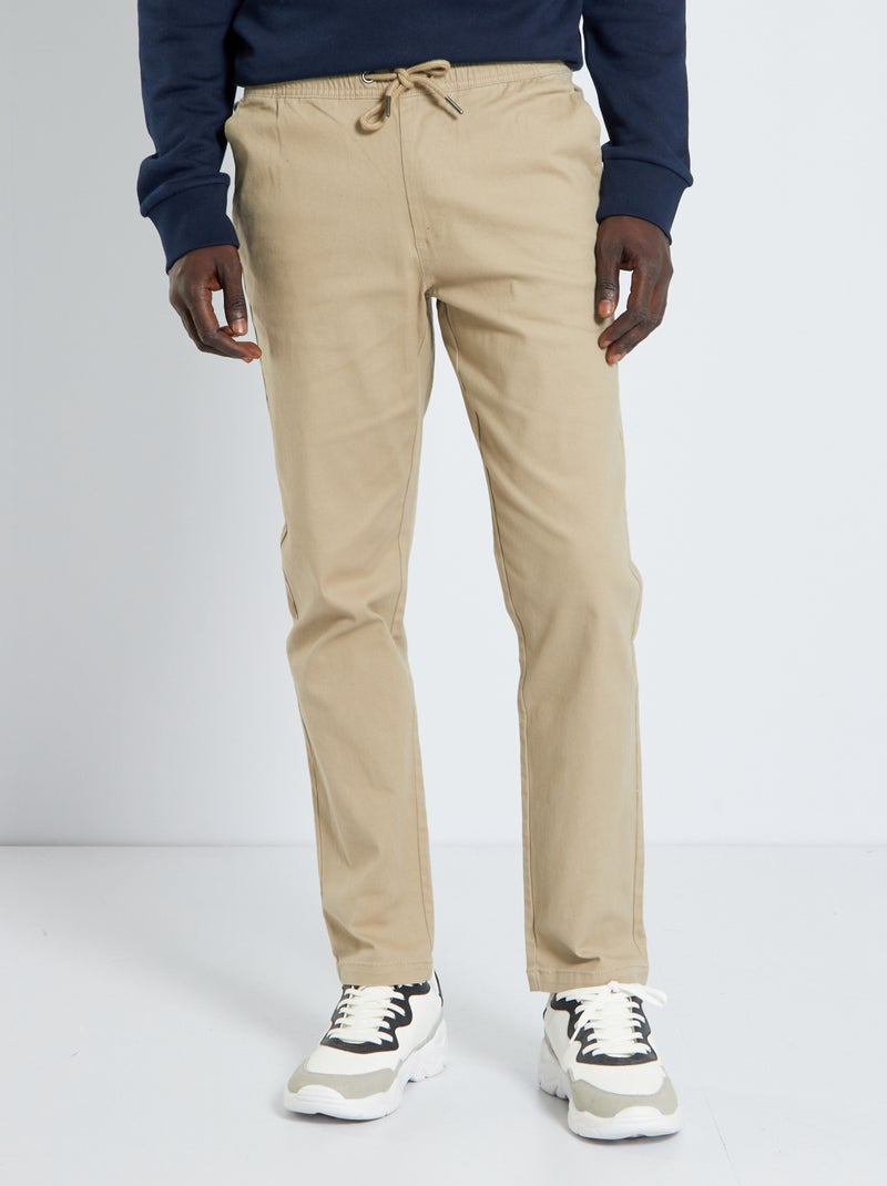 Short chino turquoise pour bébé garçon CUBA - Bleu - Kiabi - nu