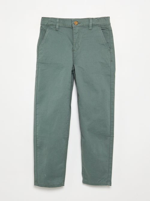 Pantaloni chino slim - Kiabi