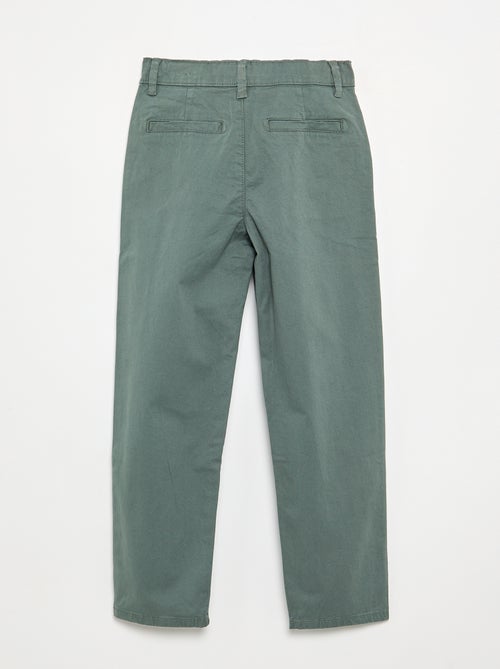 Pantaloni chino slim - Kiabi