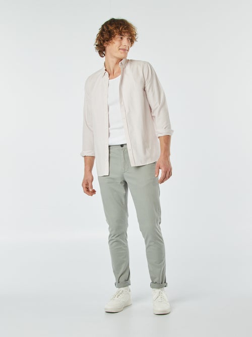 Pantaloni chino slim - Kiabi