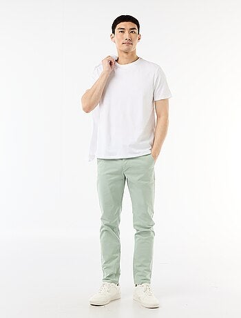 Pantaloni chino slim