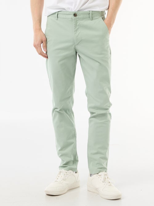 Pantaloni chino slim - Kiabi
