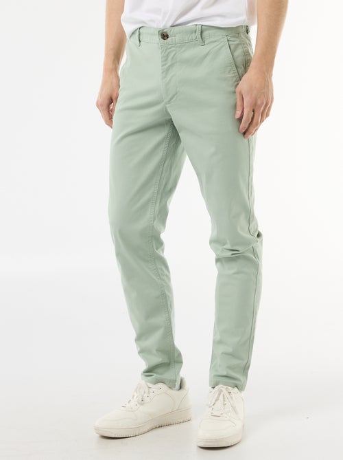 Pantaloni chino slim - Kiabi