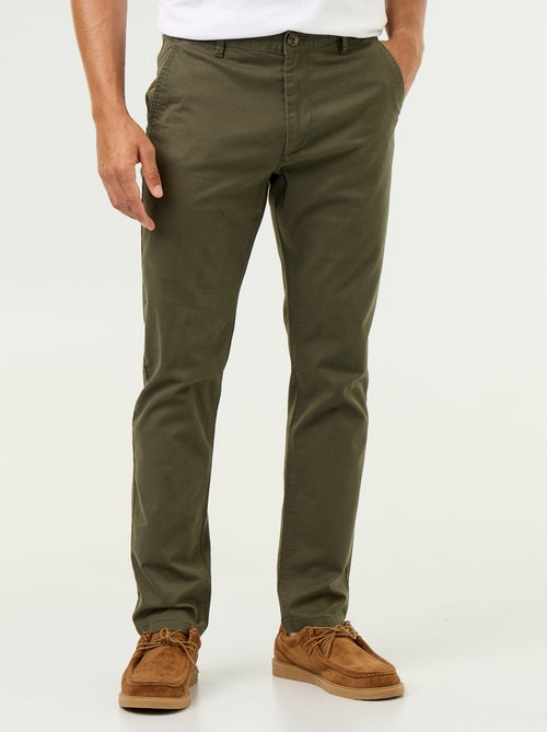 Pantaloni chino slim - Kiabi Pantaloni chino slim - Kiabi