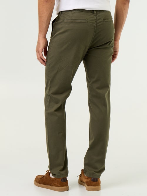 Pantaloni chino slim - Kiabi Pantaloni chino slim - Kiabi