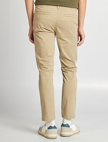 Pantaloni chino taglio slim L30