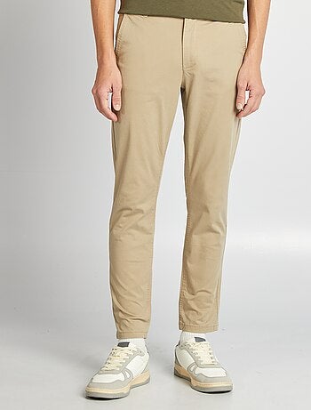 Pantaloni chino taglio slim L30