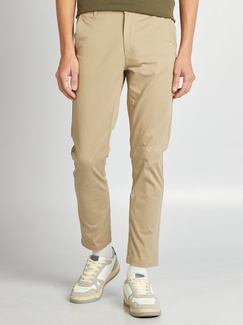 Pantaloni chino taglio slim L30 - Kiabi