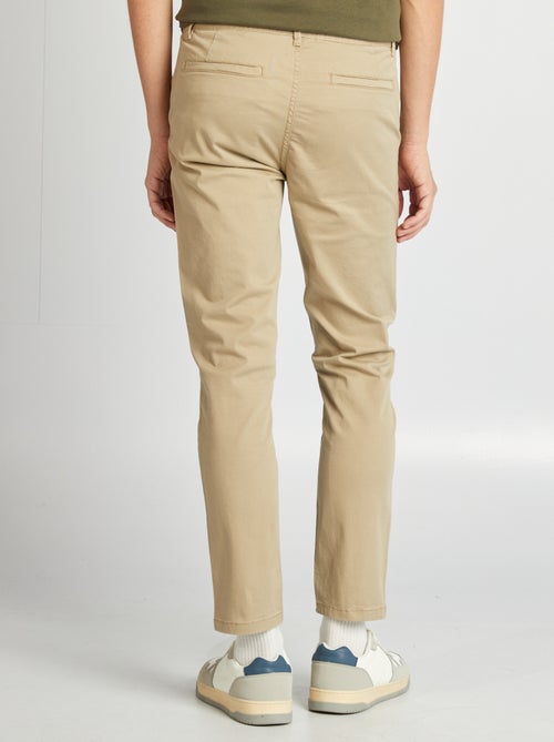 Pantaloni chino taglio slim L30 - Kiabi