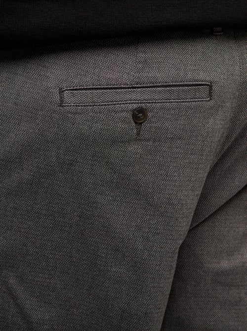 Pantaloni chino tinta unita in cotone stretch - Kiabi