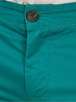 Pantaloni chino twill cotone stretch - Kiabi
