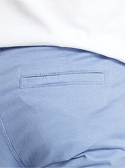 Pantaloni chino twill cotone stretch - Kiabi