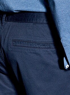 Pantaloni chino twill cotone stretch - Kiabi