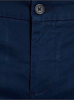 Pantaloni chino twill cotone stretch - Kiabi