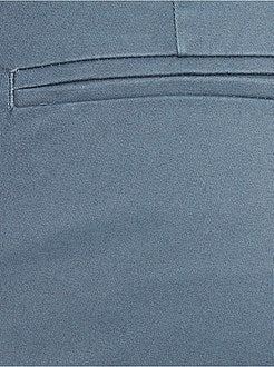 Pantaloni chino twill cotone stretch - Kiabi