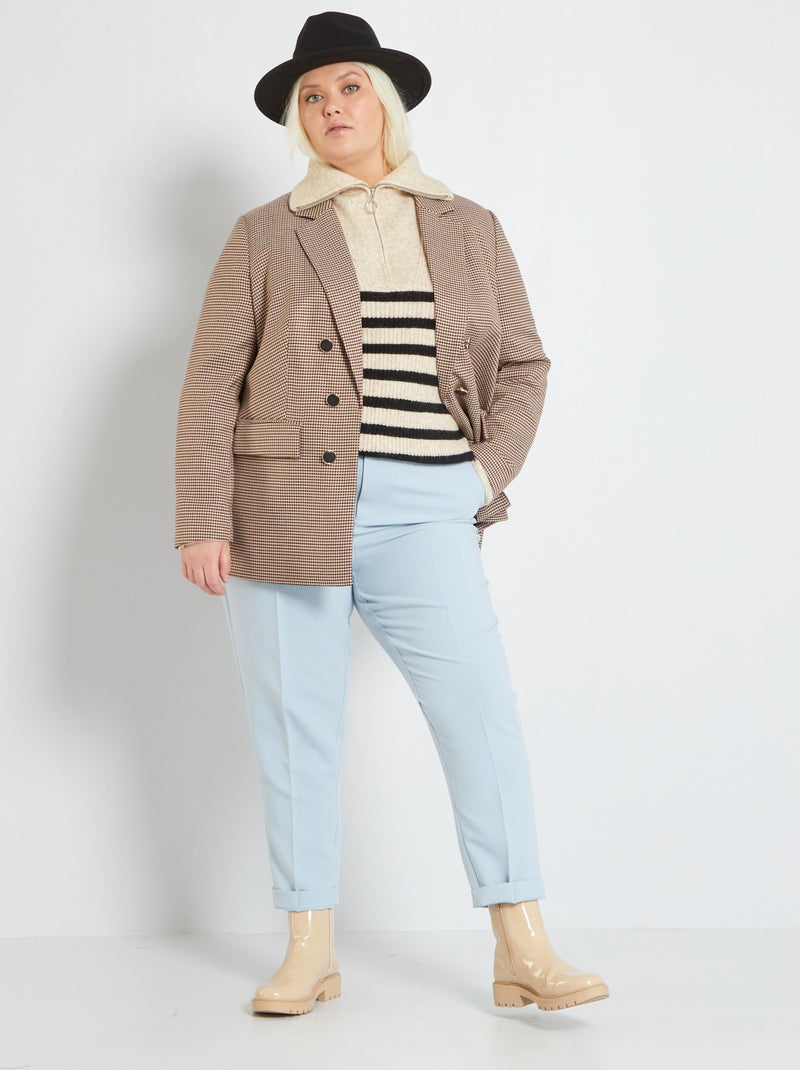 Pantaloni city BLU - Kiabi
