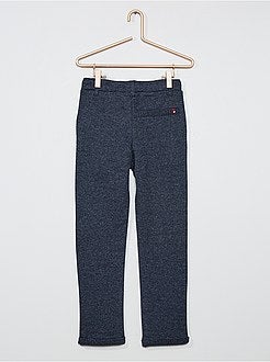 Pantaloni city in maglia screziata - Kiabi