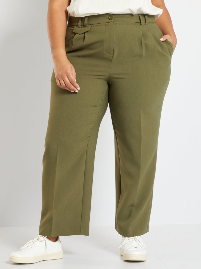 Pantaloni city KAKI - Kiabi
