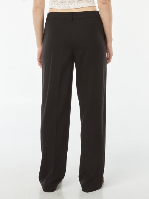 Pantaloni city larghi con pinces - Kiabi