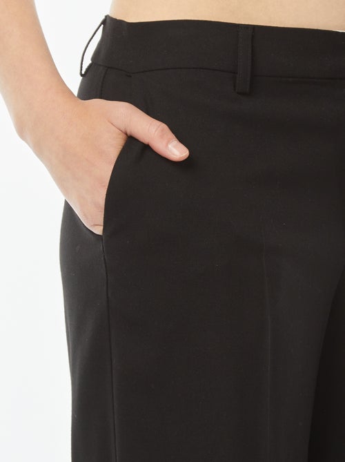 Pantaloni city larghi con pinces - Kiabi