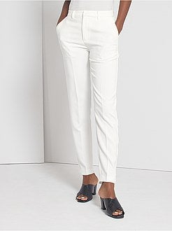 Pantaloni city taglio dritto - Kiabi