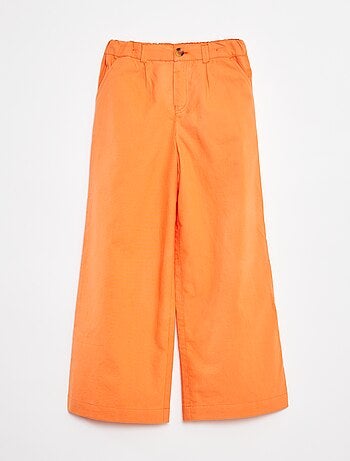 Pantaloni colorati wide leg