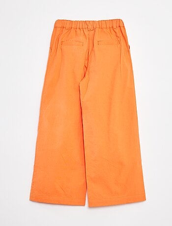Pantaloni colorati wide leg
