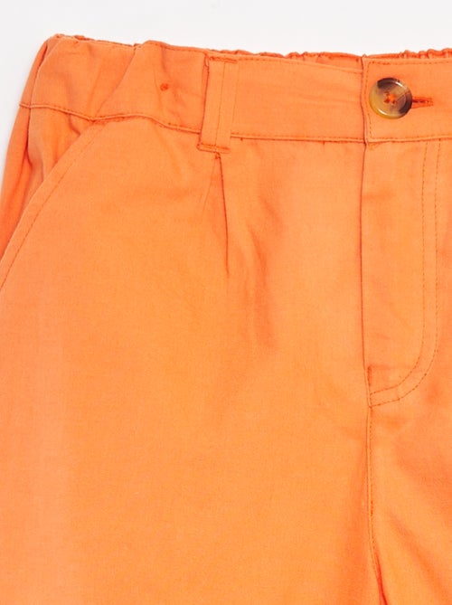 Pantaloni colorati wide leg - Kiabi