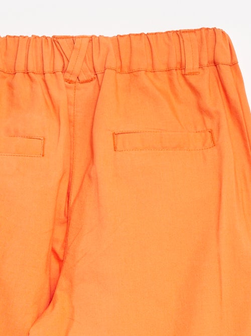Pantaloni colorati wide leg - Kiabi