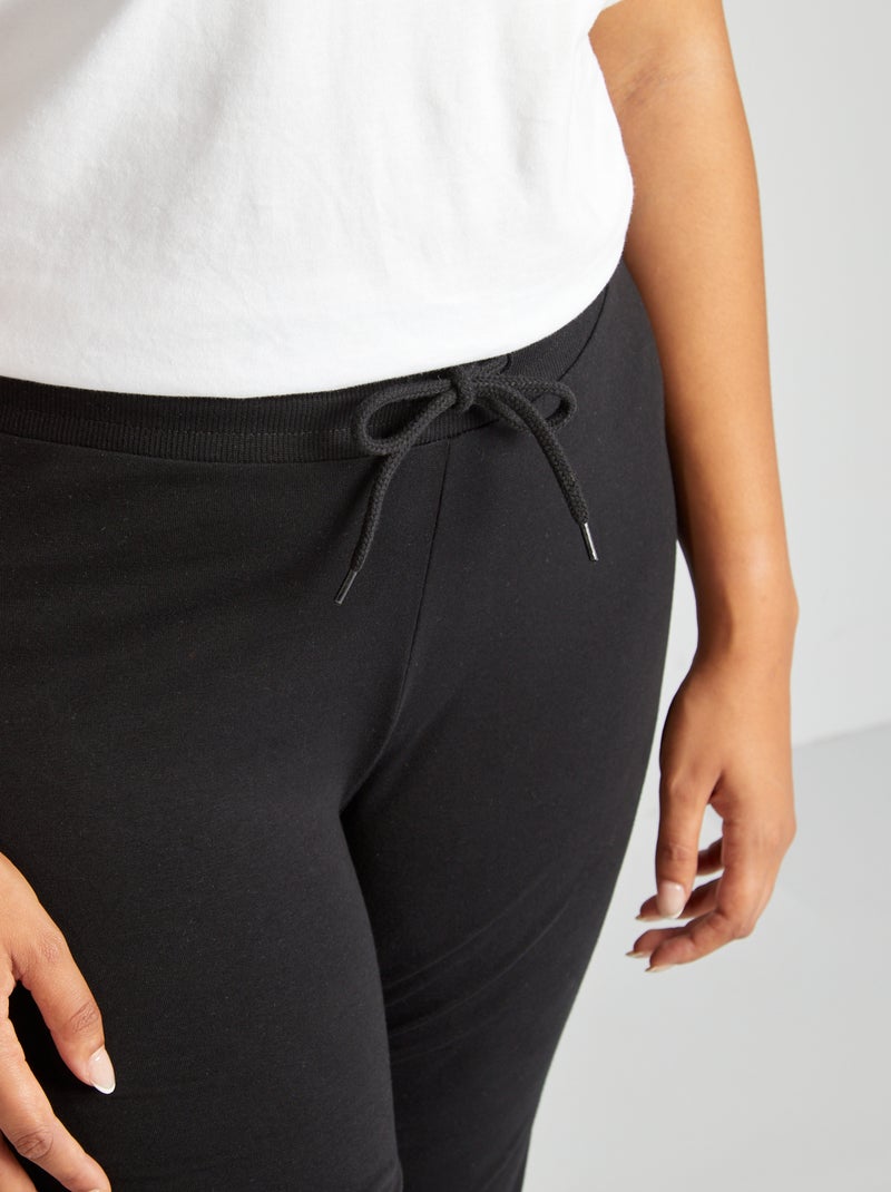 Pantaloni comfort leggeri nero - Kiabi