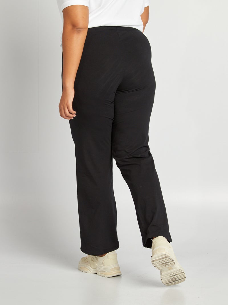 Pantaloni comfort leggeri nero - Kiabi