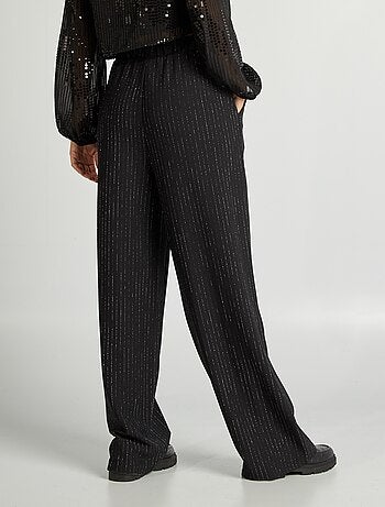Pantaloni con bande paillettate 'JDY'