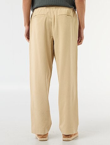 Pantaloni con cintura elasticizzata