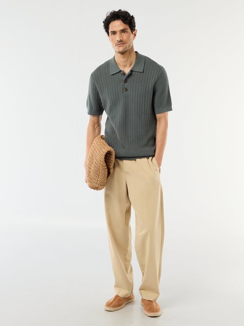 Pantaloni con cintura elasticizzata - Kiabi