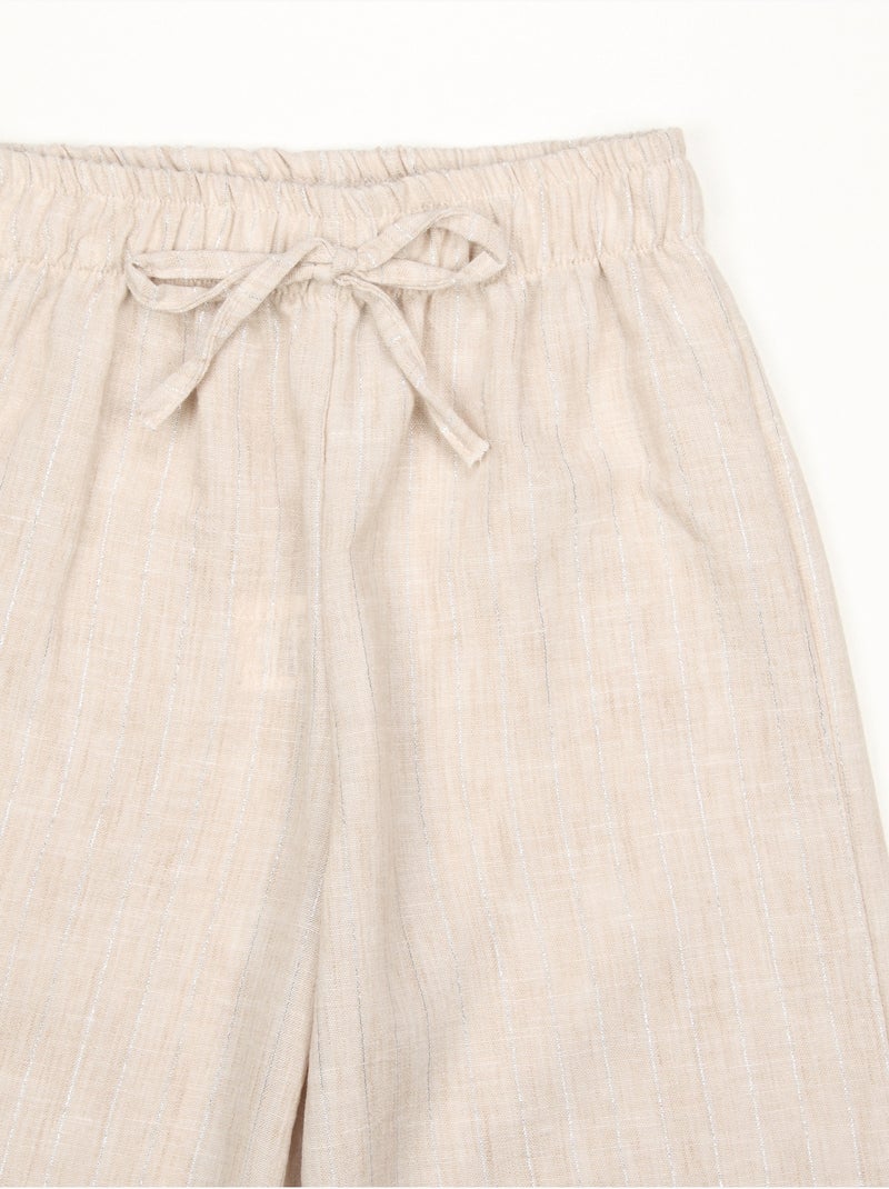 Pantaloni con elastico - Kids Star Beige - Kiabi