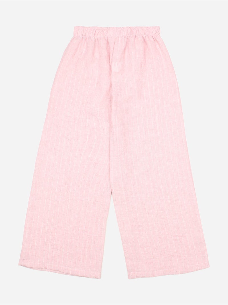 Pantaloni con elastico - Kids Star Rosa - Kiabi