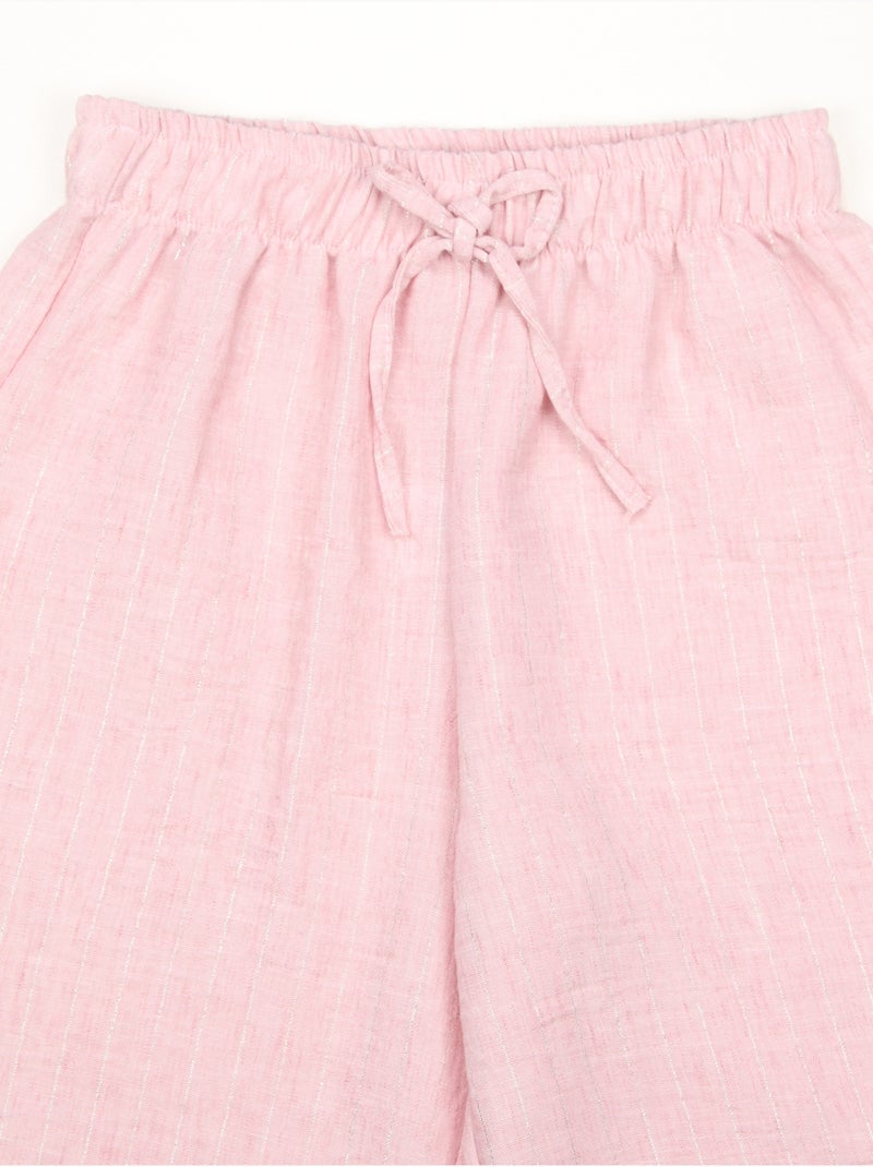 Pantaloni con elastico - Kids Star Rosa - Kiabi