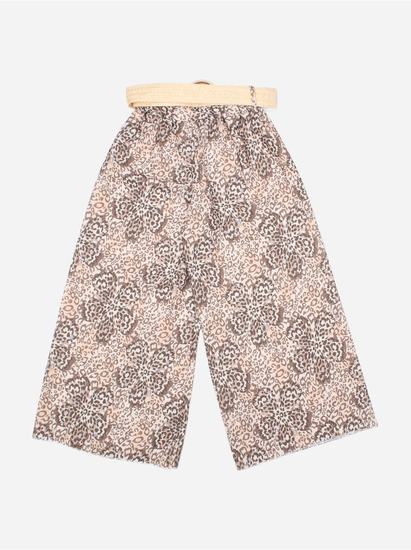 Pantaloni con fibbia dorata - Kids Star Marrone - Kiabi