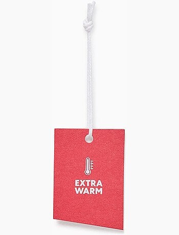 Pantaloni con fodera in peluche