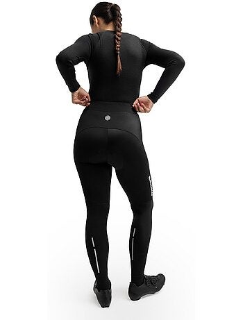 Pantaloni con fondello a gamba lunga donna ciclismo donna core lookout