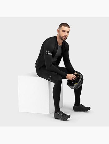 Pantaloni con fondello a gamba lunga uomo ciclismo uomo core topclass