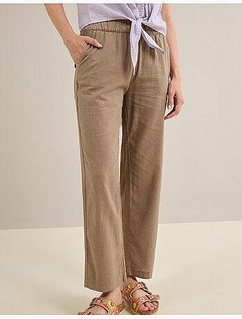 Pantaloni con lino, MO Fashion