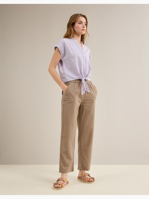 Pantaloni con lino, MO Fashion - Kiabi