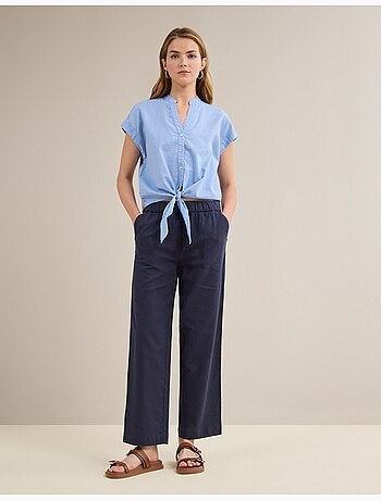 Pantaloni con lino, MO Fashion