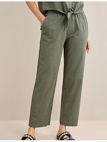 Pantaloni con lino, MO Fashion